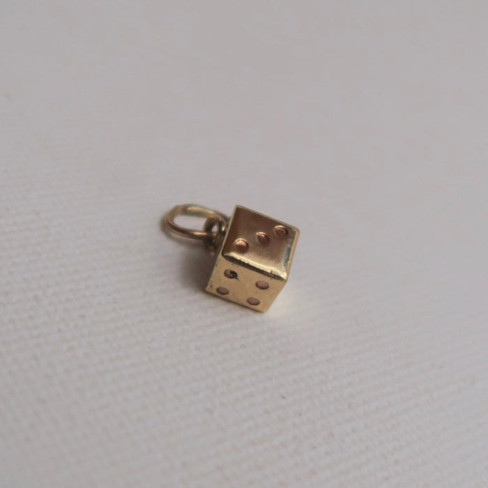 Dainty Lucky Dice Charm