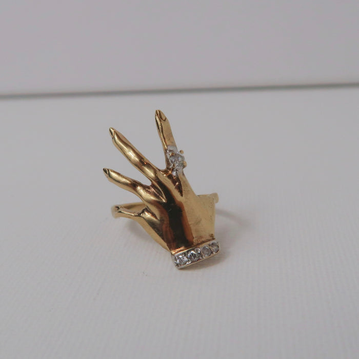CZ Hand Ring