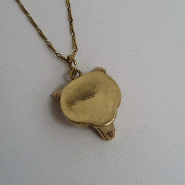 9ct Vintage Fox Pendant/Charm