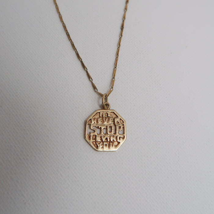 9ct Lover Pendant