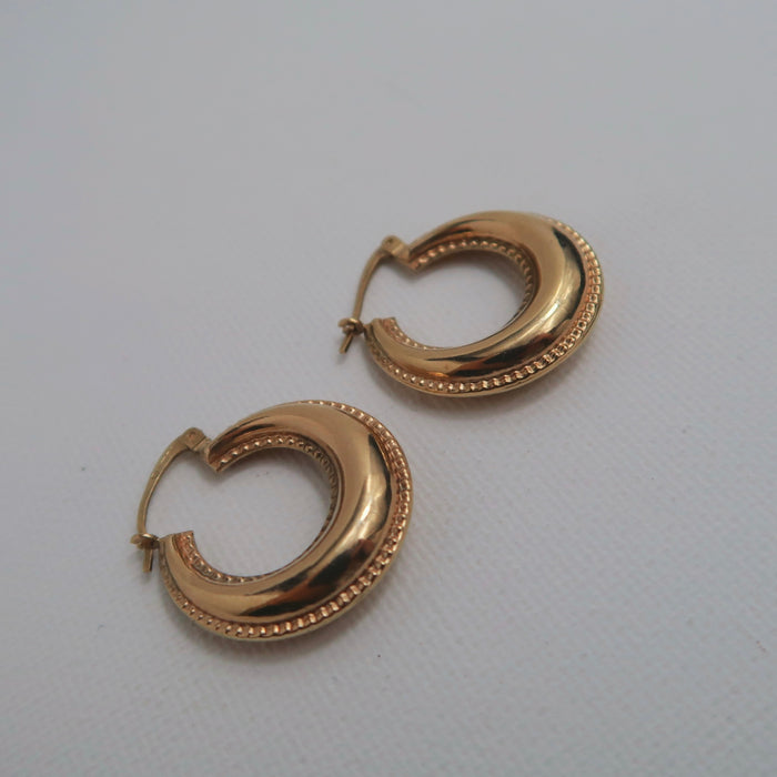 9ct Gold Hoops