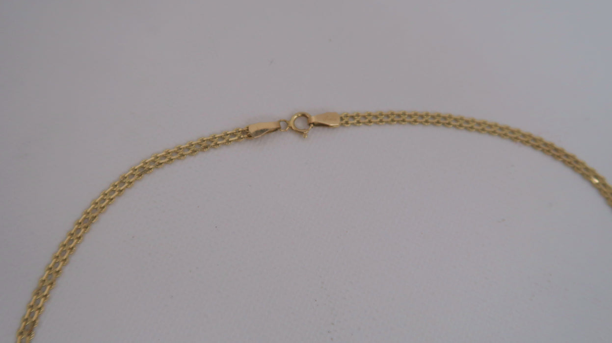 14ct Dolphin Chain