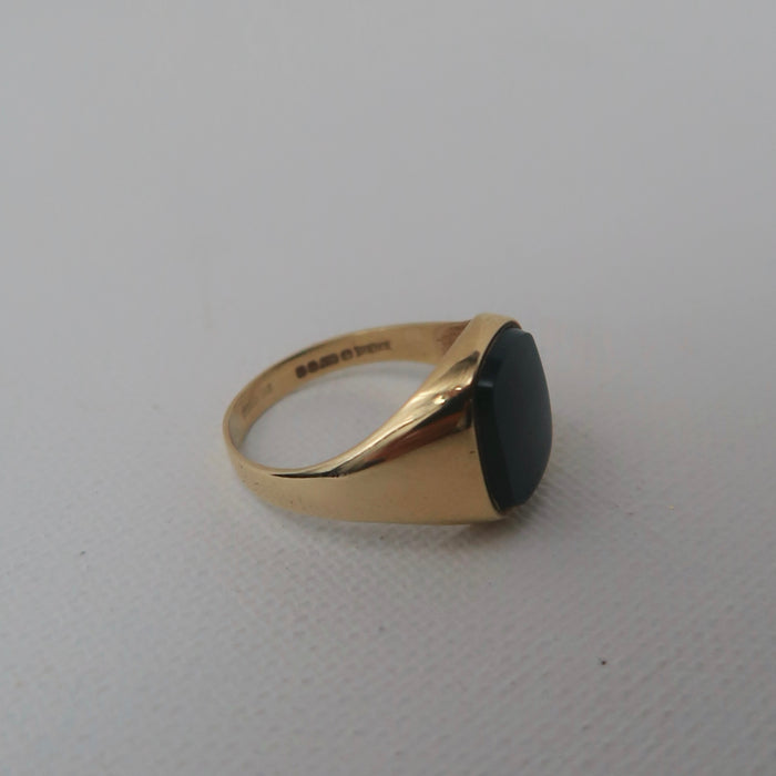 Bloodstone Signet Ring