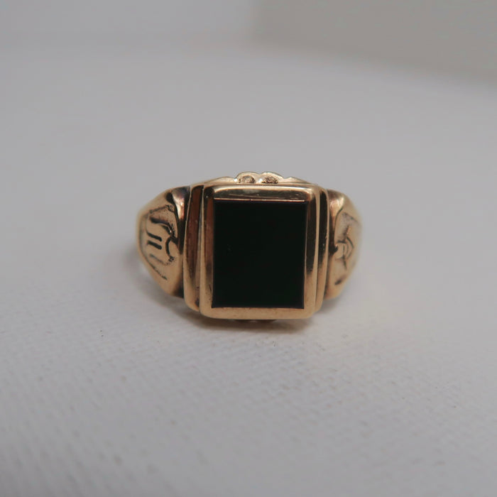Chunky Onyx Signet