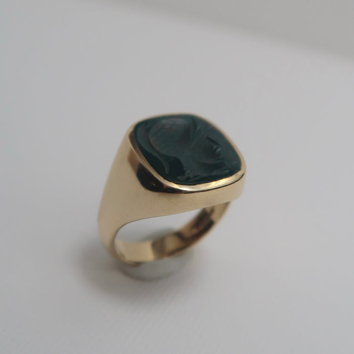 Bloodstone Roman Signet