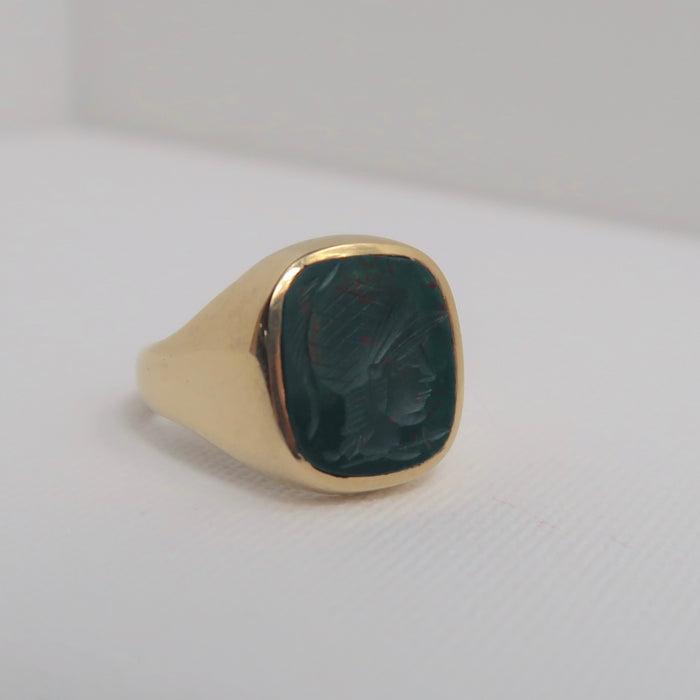 Bloodstone Roman Signet
