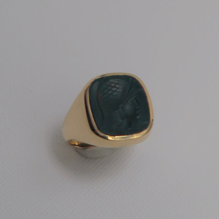 Bloodstone Roman Signet