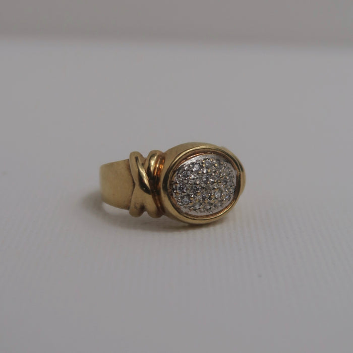 CZ Chunky Pinky Ring