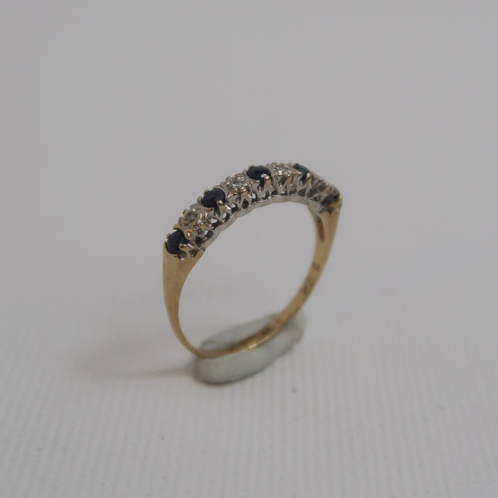 Sapphire & CZ Band