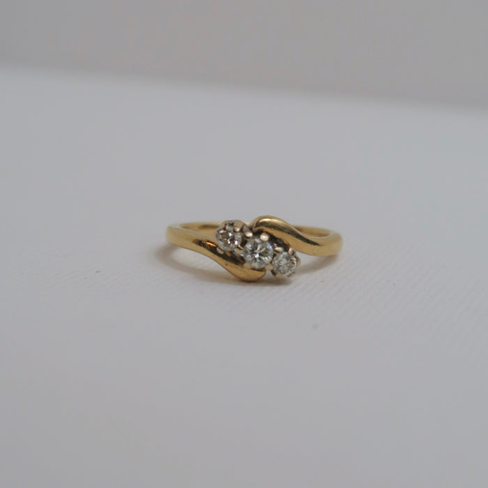 Vintage Twist Engagement Ring