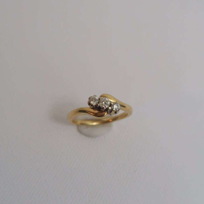 Vintage Twist Engagement Ring