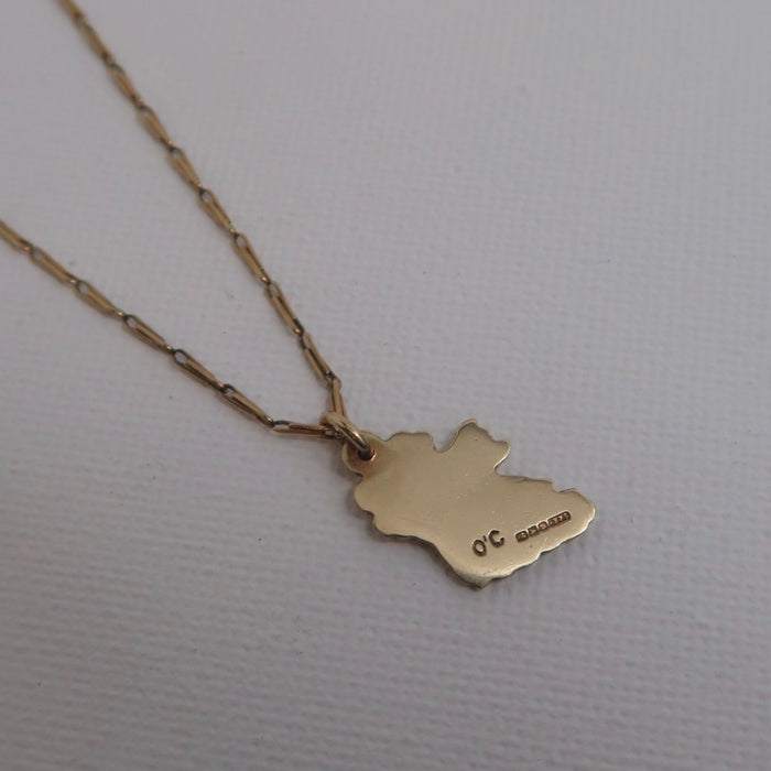 Map of Ireland Charm/Pendant