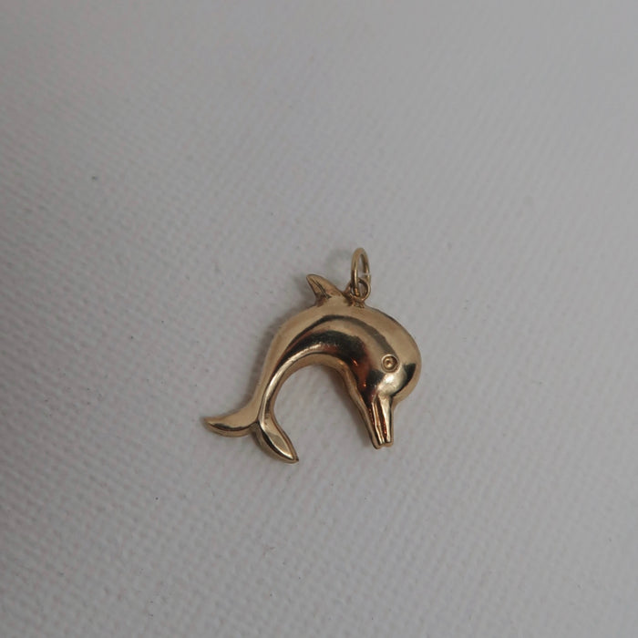 Puffy Dolphin Charm/Pendant