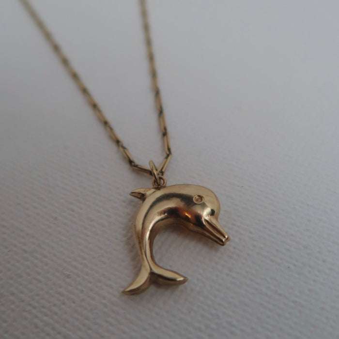 Puffy Dolphin Charm/Pendant