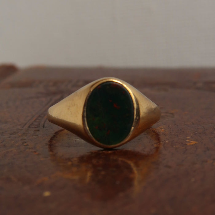 Pinky Bloodstone Ring