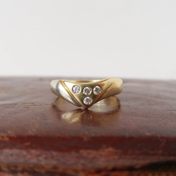 CZ Two-Tone Band