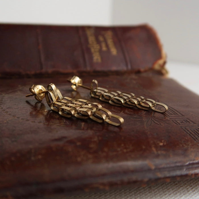 Geometric Drop Earrings