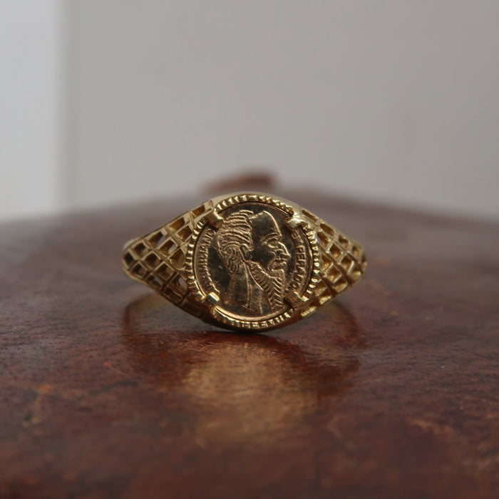 Roman Coin Ring