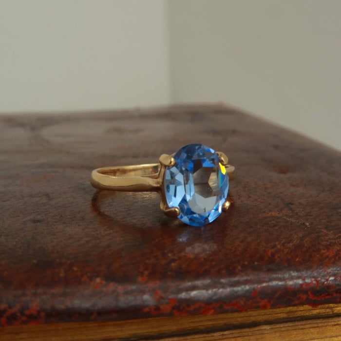 Blue Topaz Ring