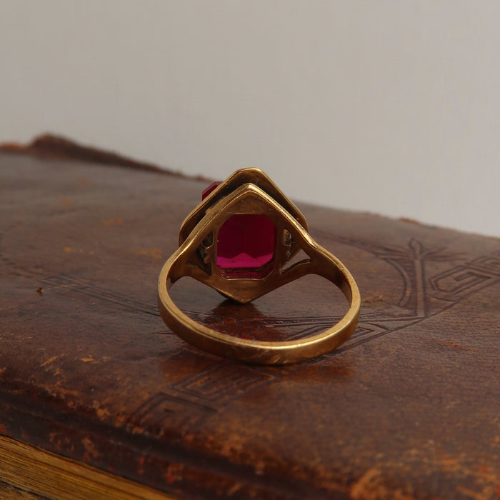 Rubellite Fan Ring