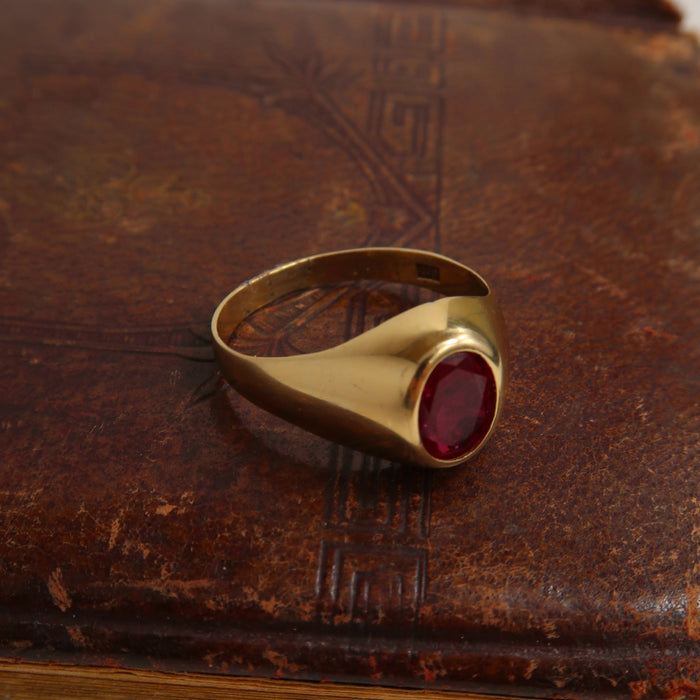 Ruby Signet Ring