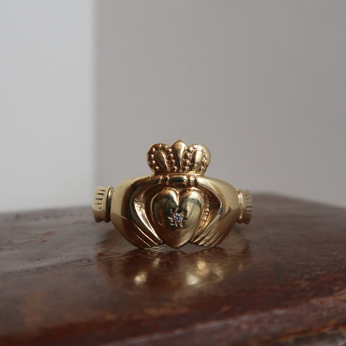 Vintage Claddagh (Large Size)