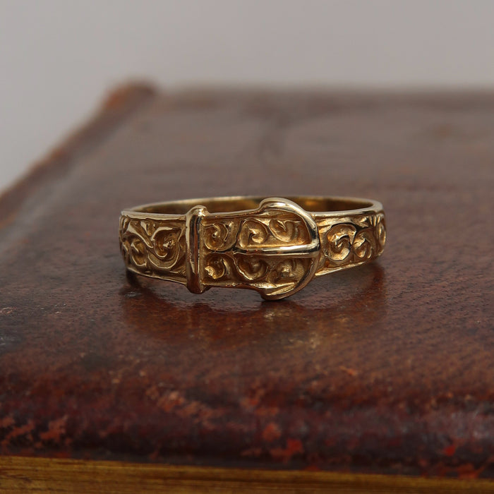 Fancy Buckle Ring