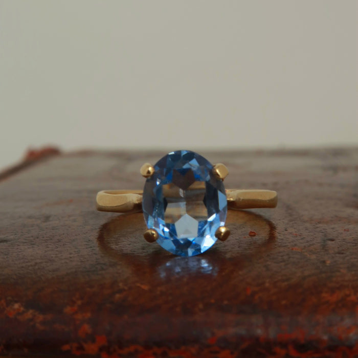 Blue Topaz Ring