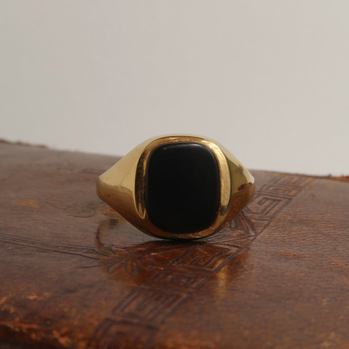 Onyx Signet Ring
