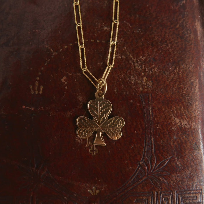 Shamrock Pendant (Larger size)