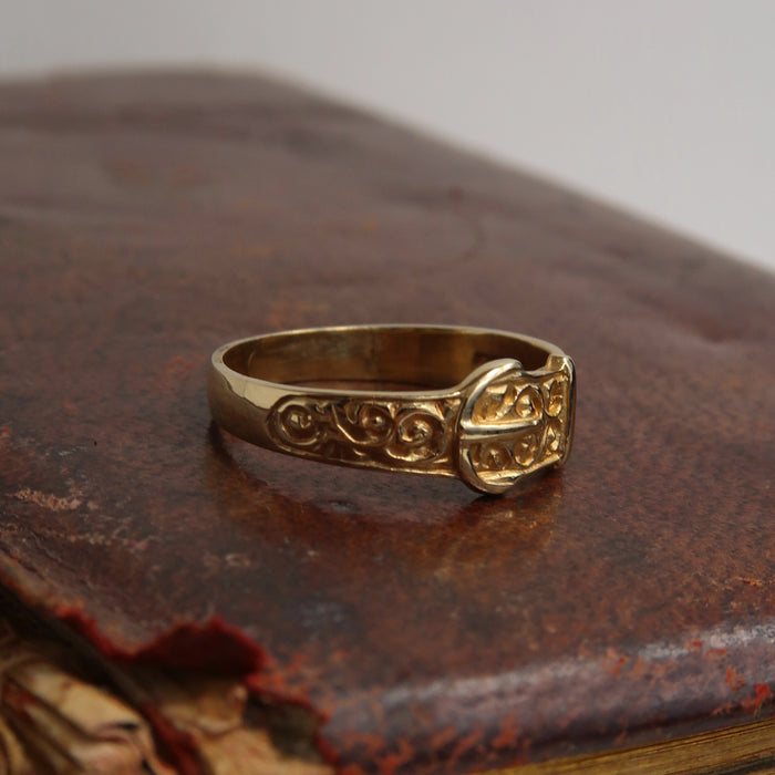 Fancy Buckle Ring