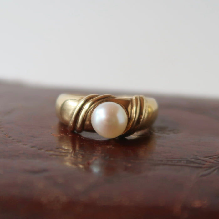 Chunky Pearl Ring
