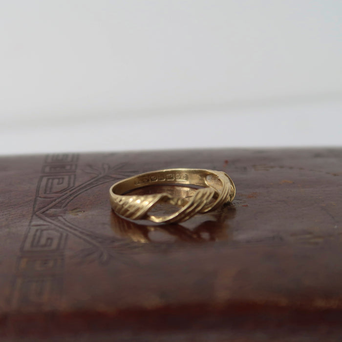 Vintage Delicate Twist Ring (1986)