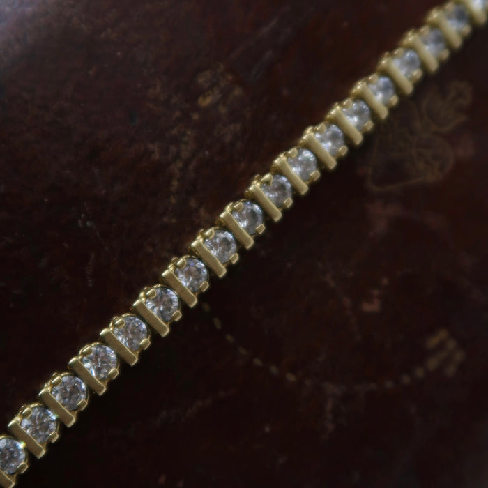 18ct CZ Tennis Bracelet