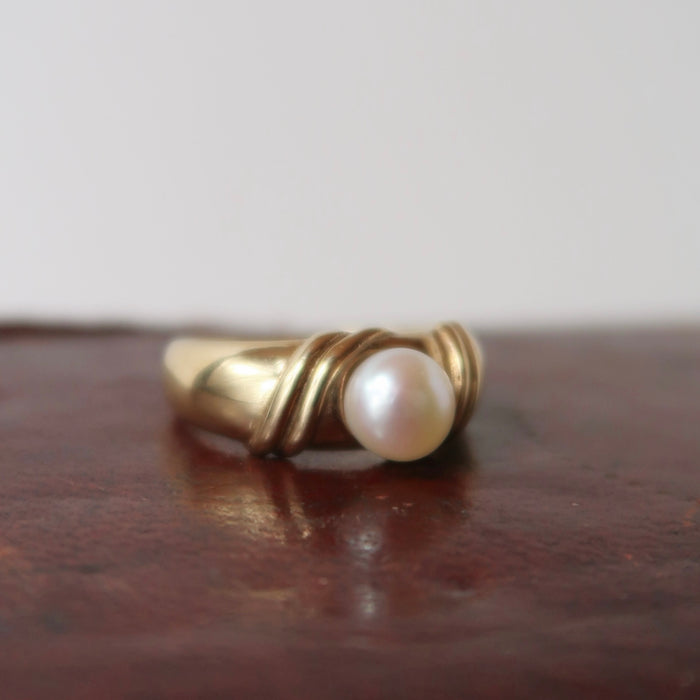 Chunky Pearl Ring