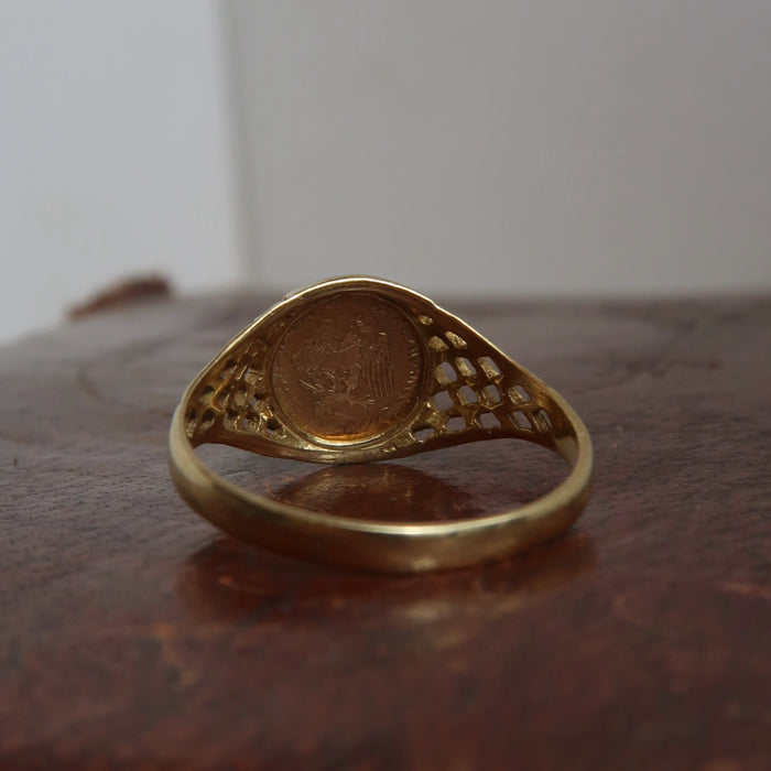Roman Coin Ring
