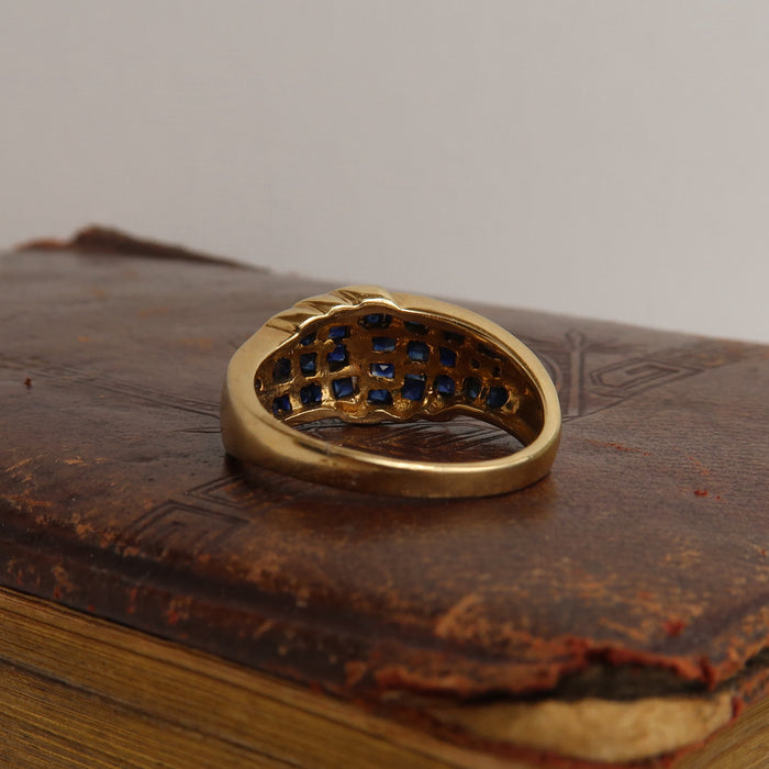 Sapphire & Diamond Dress Ring