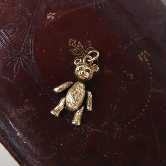 Articulated Teddy Bear Pendant