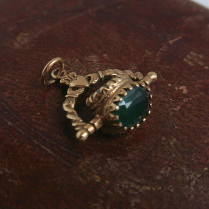 Claddagh Fob Pendant