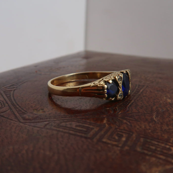 Blue Boat Ring