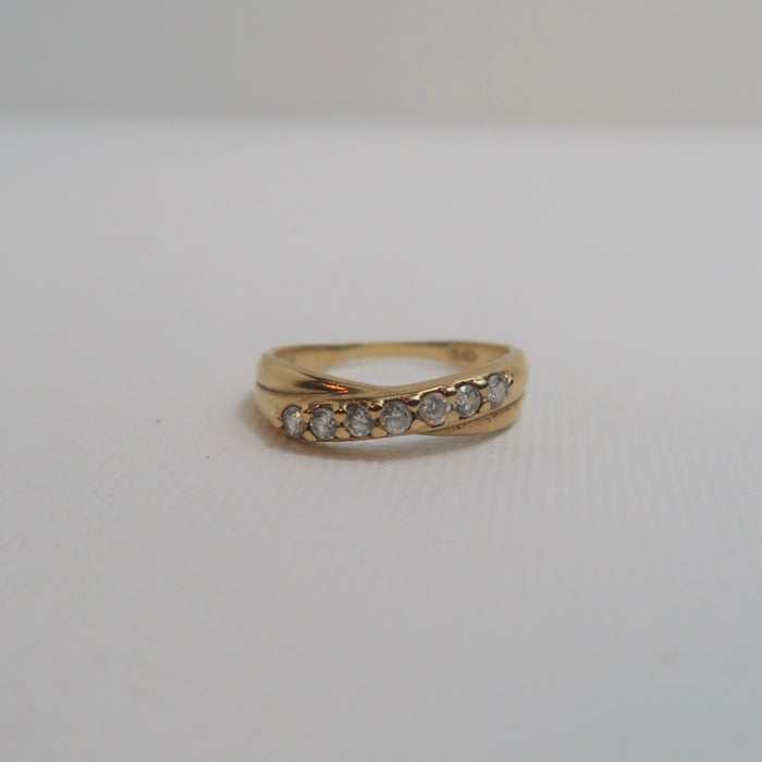 7 Stone CZ Band