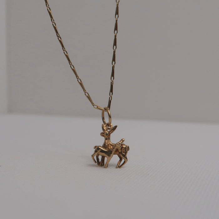 Deer & Fawn Charm