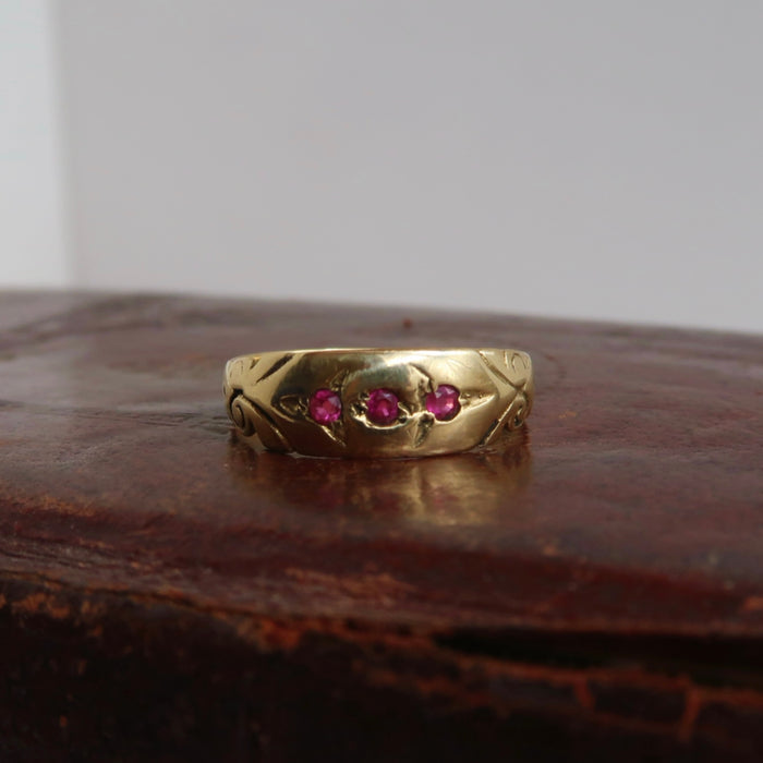 Ruby Gypsy Ring